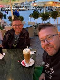 Enjoying a chilly evening in old town Krakow PL