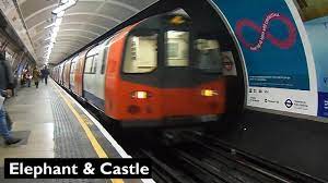 London road, london, elephant and castle, se1 6lw , underground lines: Elephant Castle Bakerloo Line London Underground 1972 Tube Stock Youtube