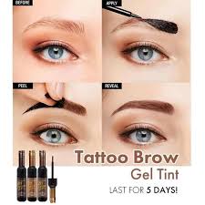 Eyebrow Tint Gel Dye Kit Project Lvl Online Store Brow Gel Tinted Eyebrow Gel Eyebrow Gel