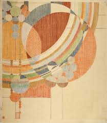 Frank Lloyd Wright March Balloons 1955 Drawing Based On A C 1926 Design For Liberty Magazine Colored Pencil On Pa Graphic Artist Frank Lloyd Wright Artist