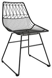 Cosmoliving By Cosmopolitan Astrid Wire Metal Dining Chair Transitional Dining Chairs By Dorel Living