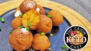 Description beer batter hush puppies recipe prep time 10 mins cook time 10 mins total time 20 mins a classic southern delicacy that is great served with. Keto Hush Puppies Youtube