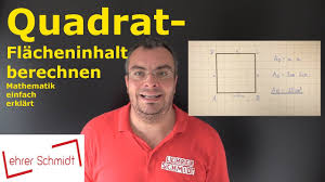 A quadrat is a frame, traditionally square, used in ecology and geography to isolate a standard unit of area for study of the distribution of an item over a large area. Quadrat Flacheninhalt Berechnen Mathematik Lehrerschmidt Youtube
