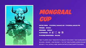 Eski bir arenada onur için savaş, yeni karakterlerden ödüller al ve yeni güçlü ve egzotik silahları dene. Mongraal Cup Fortnite Everything You Need To Know