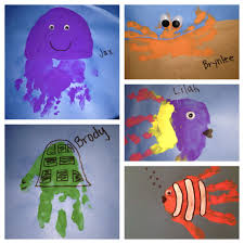 Under The Sea Crafts Ocean Crafts Great For The Nursery One Year Olds And Two Year Olds Under The Sea Crafts Preschool Crafts Daycare Crafts