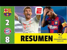 En total se marcaron 27 goles. Barcelona 2 8 Bayern Munich Resumen Ucl Paliza Historica Ridiculo Del Barcelona En Champions Youtube Bayern Munich Bayern Lionel Messi