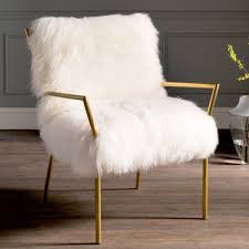 laraine sheepskin arm chair armchair sheepskin chair accent chairs