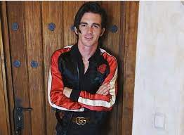 Pin By Alexandra Hill On Drake Bell Drake Josh Drake Bell Red Leather Jacket
