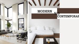 modern vs contemporary  what style to