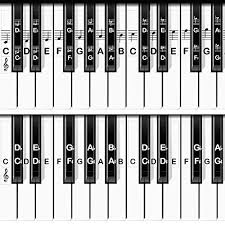 Download the perfect black and white piano pictures. Covertribe Piano Keyboard Stickers For White And Black Keys 2 Layouts Removable And Durable Fits All Size Pianos Easily Learn To Read Piano Notes Includes Beginners Guide To Cover Music Ebook