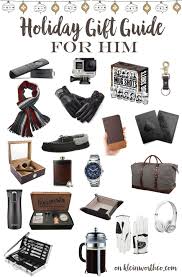 Doing Holiday Shopping For The Men On Your List This Holiday Gift Guide For Him Has Everythin Boss Christmas Gifts Gift Guide For Him Thoughtful Gifts For Him
