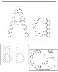 Free printable letter tracing worksheets. Alphabet Do A Dot Worksheets Abc Coloring Pages Dot Worksheets Do A Dot Alphabet Preschool