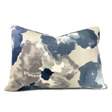 Already have an account and need to register your account to transact online? Robert Allen Modern Blue Gray Floral Cotton Print Pillow Cover Aloriam
