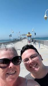 4.9 mile walk with my wonderful son Dimitri.🩵 , #getoutside #walks  #longbeachcalifornia #family