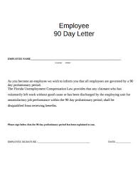 We've covered how to resign, and what you need to know about your resignation letter, but if you're still lacking inspiration, some simple resignation letter examples can be a great way to get the ball what is a notice period? Termination Of Employment Letter Within Probationary Period Letter