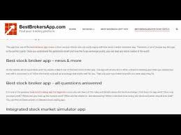 Which is the best app for stock market news? Best Trading App For Beginners Best Stock Market App For Beginners Check It Out Youtube