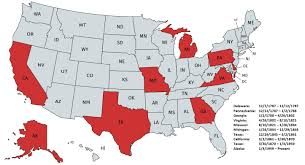 Us States That At One Time Were The Largest State By Area In The Union Oc Mapporn
