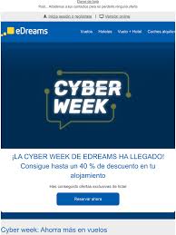 Vacaciones edreams sl operates as an online travel company. Edreams Es Rebajas De Cyber Week Milled