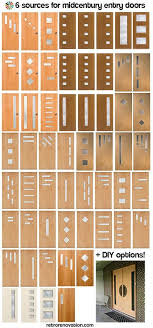 The doors in this category are defined by clean lines and geometric shapes, and would make a great fit for any home with a modern design. 33 Mid Century Front Doors Ideas Mid Century Modern House Mid Century Exterior Mid Century House