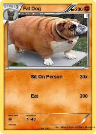 If your dog makes this list, she needs extra walks, less food, and training without extra treats. Pokemon Fat Dog 46