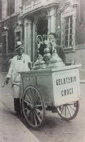 Il Gelataio La Nostra Terra In Dieci Anni Di Bilanci Della Banca Di Piacenza 1988 1897 Vecchie Foto Foto In Bianco E Nero Foto Storiche