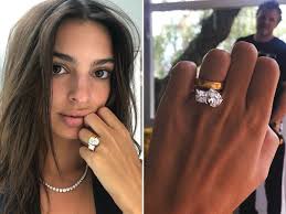 Remember when emily ratajkowski secretly got married back in february—in a yellow zara pantsuit. Asymmetrical Engagement Rings Asymmetrical Rings Are Trending