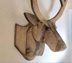Make Your Own Mounted Deer Head Wood Deer Head Deer Head Deer