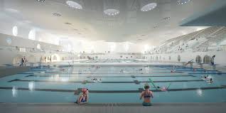 The swimming competitions at the 2020 summer olympics in tokyo were due to take place from 25 july to 6 august 2020 at the olympic aquatics centre. Mvrdv Paris Olympic Aquatic Centre