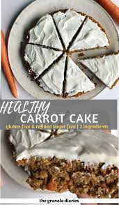 I wanted to create a batter that was just as easy to make, but that would gluten free carrot cake with maple cream cheese frosting (grain free, sugar free). Healthy Carrot Cake Gluten Free Sugar Free The Granola Diaries