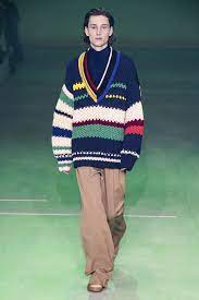 Lacoste Fall 2019 Ready To Wear Collection Vogue Mens Fashion Sweaters Knitwear Fashion Design Knit Fashion