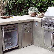 built in bbq, outdoor kitchen design