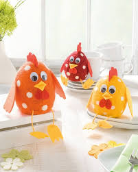 Filz Huhner Mit Styropor Eiern Ostern Dekoration Osternest Basteln Basteln Fruhling Kinder Basteln Ideen Ostern