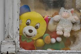Image result for teddy bear window