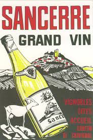 Poster Des Annees 1960 Vu A La Maison Des Sancerre Affiche Vintage Vignoble Carte Postale