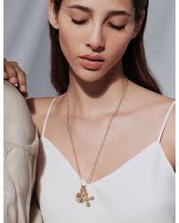 Temple St. Clair 18k Yellow Gold Crystal Granulated Amulet Pendant