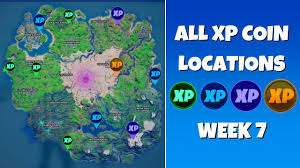 Green, blue, purple and gold xp coins are back in fortnite chapter 2 season 4. All 10 Xp Coins Locations In Fortnite Season 5 Chapter 2 Week 7 Green Blue Purple And Gold