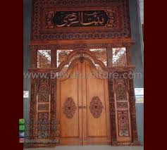 Maybe you would like to learn more about one of these? Pintu Masjid Ukiran Gebyok Jepara Kayu Jati Jual Murah Bawu Furniture