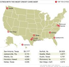 At that point, retired americans. Credit Card Debt Which Cities Have The Most Mar 4 2011