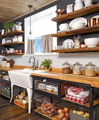 45 Amazing Farmhouse Kitchen Storage Ideas Best For Designing Your Kitchenkitchen Rustic Kitchen Cabinets Kitchen Design Kitchen Decor