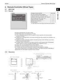 For correct use of your air conditioner, please read this Daikin Remote Controller Brc1c62 Electrical Wiring Remote Control