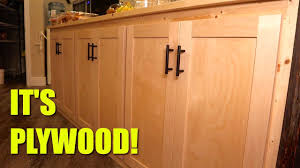 Cabinets are built using hardwood solids and plywood, and both materials will matter when you are picking what is best. Making Cabinet Doors From Plywood Youtube