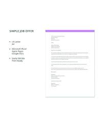 How to write a job offer letter. Free 15 Sample Job Offer Letter Templates In Pdf Ms Word Apple Pages Google Docs