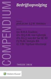 Compendium Bedrijfsopvolging Van Edwin Heithuis Boek Bedrijfsopvolging Nl