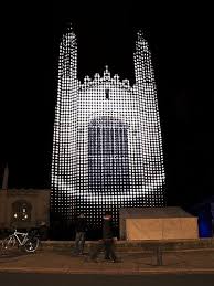 Light Show At King S College City Of Cambridge Light Show King S College