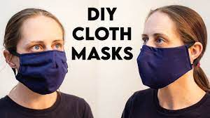 Cloth Face Mask Tutorial Homemade Medical Mask Sewing Instructions Youtube Homemade Medical Mask Mask Face Mask Tutorial