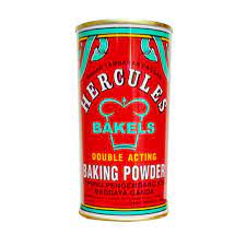 Baking powder combines an acid (most commonly monocalcium phosphate, sodium aluminum sulfate, or cream of tartar) and sodium bicarbonate, an alkali more commonly known as baking soda. Jual Hercules Double Acting Baking Powder 450 Gr Online Maret 2021 Blibli