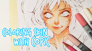 How To Color Skin With Copic Slow Tutorial