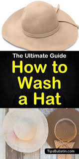 Tips And Tricks For How To Wash A Hat Without Ruining It Learn These Awesome Life Hacks For Washing All Yo In 2020 Cleaning Hacks Deep Cleaning Tips How To Clean Hats