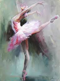 Nelya Shenklyarska Dancer Painting Dance Paintings Ballerina Art