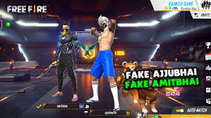 World popular streamers all choose to live stream arena of valor, pubg, pubg mobile, league of legends, lol, fortnite, gta5, free fire and minecraft on nonolive. Free Fire Live Fake Ajjubhai And Amitbhai Random Prank Youtube